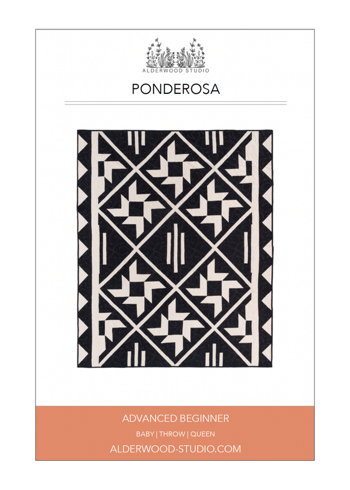 Ponderosa Quilt PATTERN