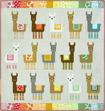 Little Llamas Quilt Kit Quilt Kit Robert Kaufman 
