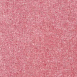 Essex Yarn-Dyed Linen/Cotton Blend - Red Fabric Essex 
