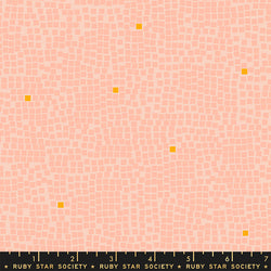 Pixel; Peach,  1/4 yard