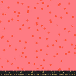 Hole Punch Dots - Strawberry, 1/4 yard Fabric Ruby Star Society 