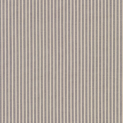 Sevenberry Crawford Stripes - Grey, 1/4 yard