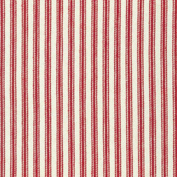 Classic Ticking Stripe - Cherry Fabric Robert Kaufman 