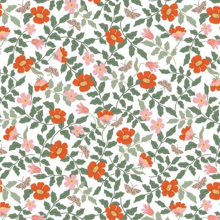 Strawberry Fields by Rifle Paper Co. - Primrose Ivory Fabric Cotton + Steel 