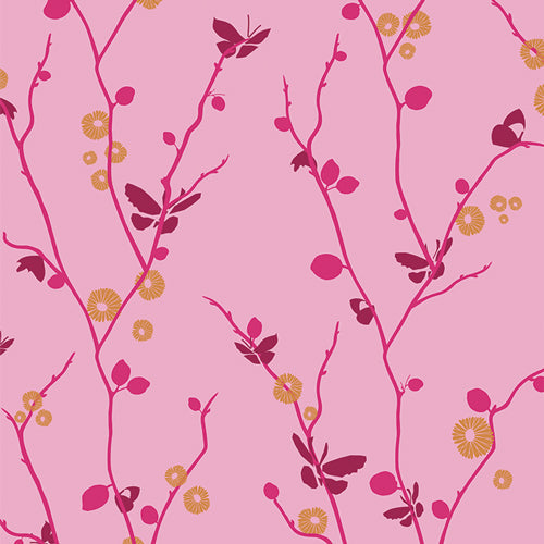 AGF Tribute La Vie en Rose; Butterfly Bliss, 1/4 yard COMING SOON! Fabric Art Gallery Fabrics 