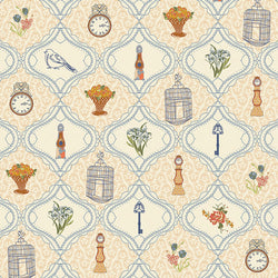 AGF Tribute Garden of Opulence; French Sampler, 1/4 yard COMING SOON! Fabric Art Gallery Fabrics 
