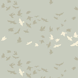 AGF Tribute Roots of Nature; Aves Chatter, 1/4 yard COMING SOON! Fabric Art Gallery Fabrics 