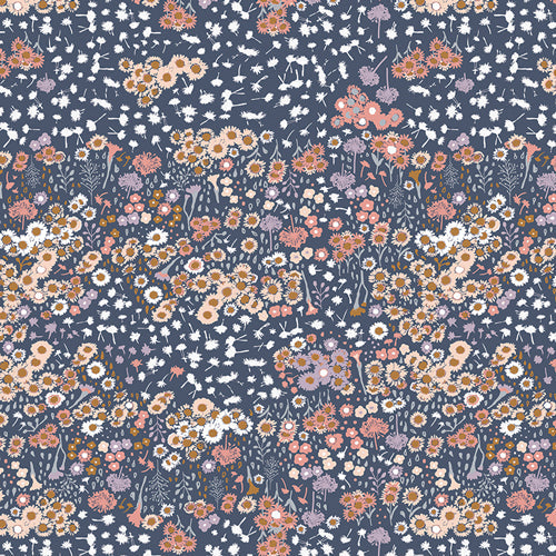 AGF Tribute Eclectic Intuition; Flora Fields, 1/4 yard COMING SOON! Fabric Art Gallery Fabrics 