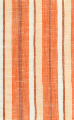 FIGO Tactile Wovens; Stripe - Clay, 1/4 yard Fabric Figo 