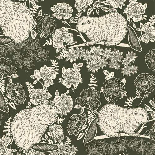 AGF Wild Forgotten; Beaver & Bloom Sycamore COMING SOON Fabric Art Gallery Fabrics 