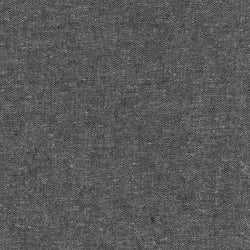 Essex Yarn-Dyed Linen/Cotton Blend - Charcoal Fabric Essex 