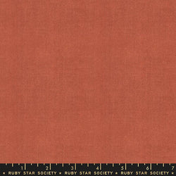 Warp & Weft - Persimmon Cross Weave Fabric Piece Fabric Co. 