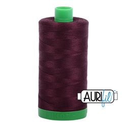 Aurifil Thread - Very Dark Brown 2465 - 40wt Thread Aurifil 