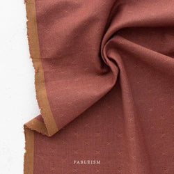 Fableism Sprout Wovens - Black Cherry Fabric Fableism 
