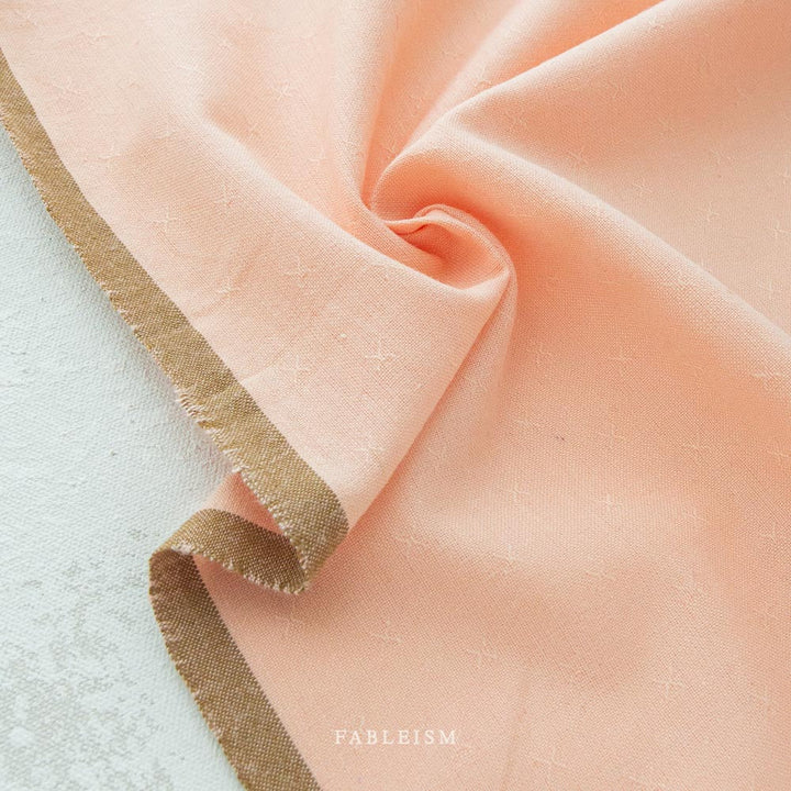 Fableism Sprout Wovens - Peachy Fabric Fableism 