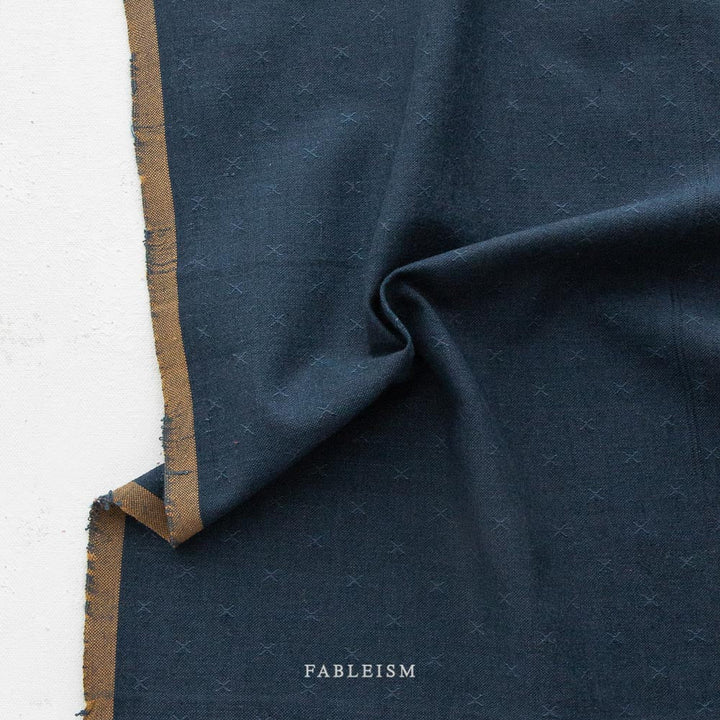 Fableism Sprout Wovens - Midnight Fabric Fableism 