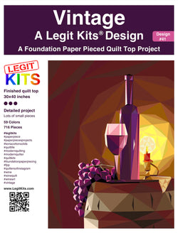 LEGIT KITS, Vintage Quilt Kit