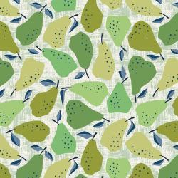 Under the Apple Tree, Quince, Green Fabric Cotton + Steel 