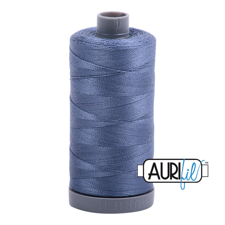 Aurifil Thread - Dark Grey Blue 1248 - 28wt
