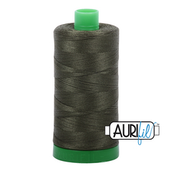Aurifil Thread - Dark Green 5012 - 40wt